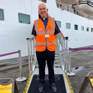 A chaplain on a cruise ship for 1 week this Christmas